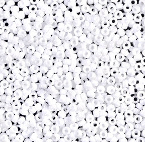 11SM0402R: Miyuki Japanese Seed Bead 11/0 Chalk White Opaque - 25GM