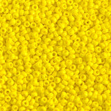11SM0404: Miyuki Japanese Seed Bead 11/0 Yellow Opaque - 250GM