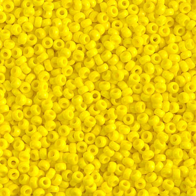 11SM0404: Miyuki Japanese Seed Bead 11/0 Yellow Opaque - 250GM