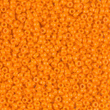 11SM0405: Miyuki Japanese Seed Bead 11/0 Orange Mandarin Opaque - 250GM