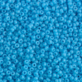 11SM0413R: Miyuki Japanese Seed Bead 11/0 Lt. Blue Opaque - 25GM