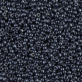 11SM0451R: Miyuki Japanese Seed Bead 11/0 Gunmetal - 25GM
