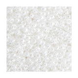 11SM0528R: Miyuki Japanese Seed Bead 11/0 White Pearl Ceylon - 25GM