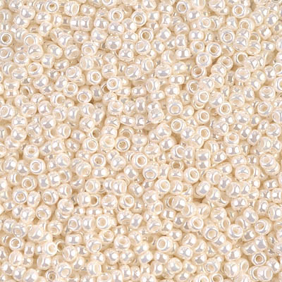 11SM0592: Miyuki Japanese Seed Bead 11/0 Antique Ivory Pearl Ceylon - 250GM