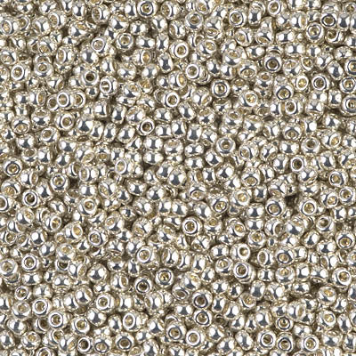 11SM1051: Miyuki Japanese Seed Bead 11/0 Silver Galvanized - 250GM