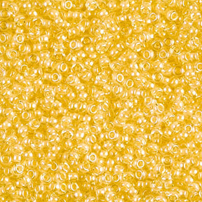 Miyuki Japanese Seed Bead 11/0 Luminous Neon Lined Sun Glow - 250GM