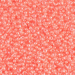 Miyuki Japanese Seed Bead 11/0 Luminous Neon Lined Flamingo - 250GM