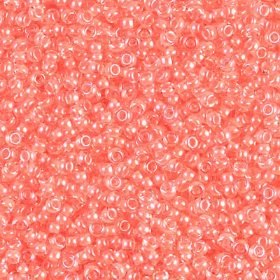 Miyuki Japanese Seed Bead 11/0 Luminous Neon Lined Flamingo - 250GM