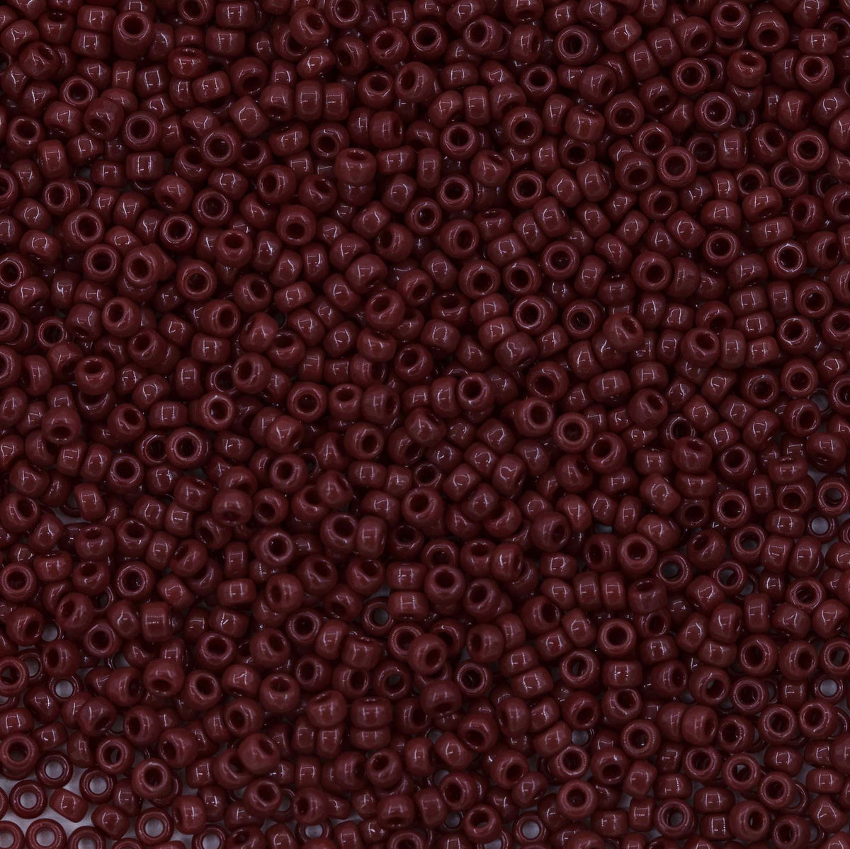 11SM148R: 11-0419R Miyuki Seed Bead 11/0 Brown Currant Opaque - 25GM