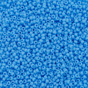 11SM162R: 11-0413R Miyuki Seed Bead 11/0 Lt. Blue Opaque - 25GM