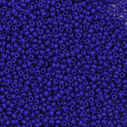 11SM178R: 11-0414R Miyuki Seed Bead 11/0 Cobalt Blue Opaque - 25GM