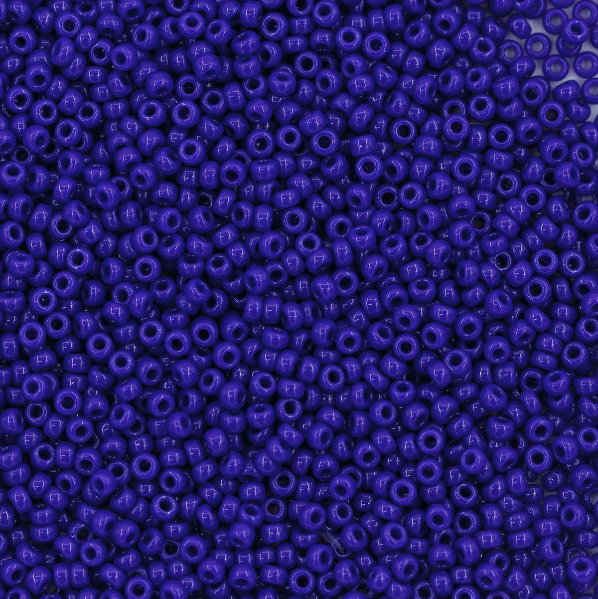 11SM178R: 11-0414R Miyuki Seed Bead 11/0 Cobalt Blue Opaque - 25GM
