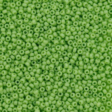 11SM181R: 11-0416R Miyuki Seed Bead 11/0 Chartreuse Opaque - 25GM