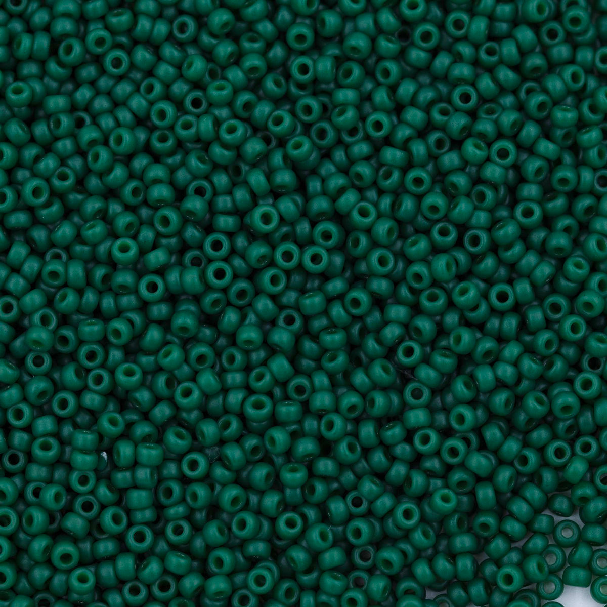 11SM188-DYR: 11-2048R Miyuki Seed Bead 11/0 Hunter Green Dyed - 25GM