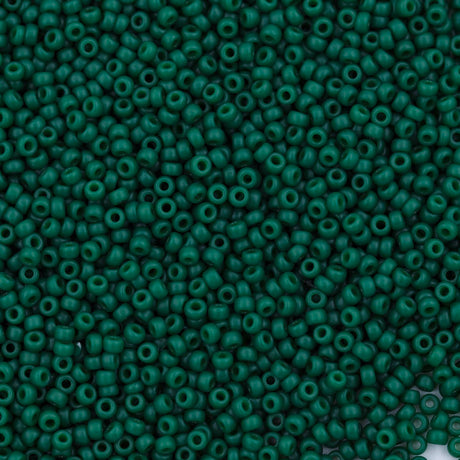 11SM188-DYR: 11-2048R Miyuki Seed Bead 11/0 Hunter Green Dyed - 25GM