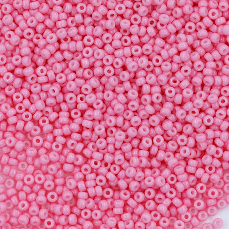 11SM192-DUR: 11-4466R Miyuki Seed Bead 11/0 Classic Pink Opaque Duracoat - 25GM