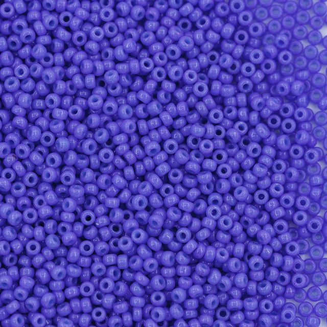 11SM198-DYR: 11-1477R Miyuki Seed Bead 11/0 Bright Purple Dyed - 25GM