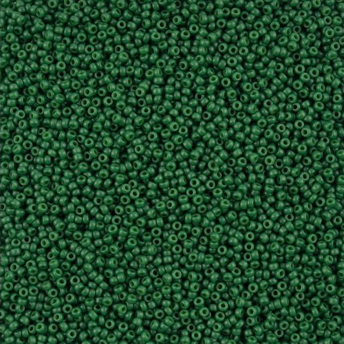 11SM2048: Miyuki Japanese Seed Bead 11/0 Hunter Green Dyed - 250GM