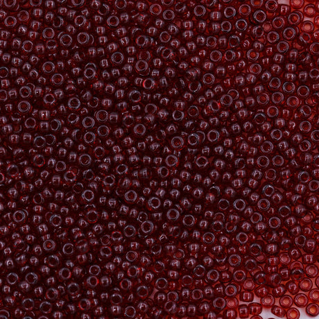 11SM346-GLR: 11-0304R Miyuki Seed Bead 11/0 Garnet Gold Luster - 25GM