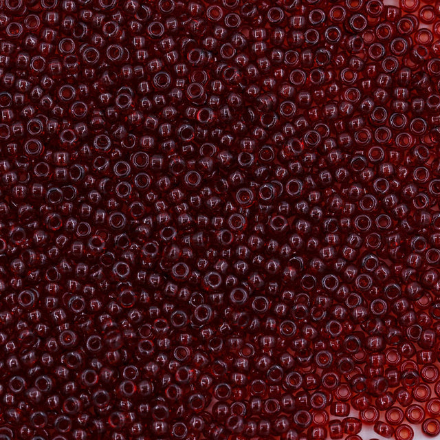 11SM346-GLR: 11-0304R Miyuki Seed Bead 11/0 Garnet Gold Luster - 25GM