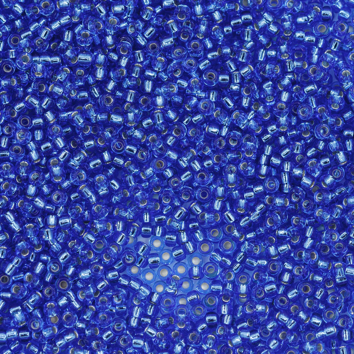 11SM474R: 11-0019R Miyuki Seed Bead 11/0 Sapphire Silver Lined - 25GM