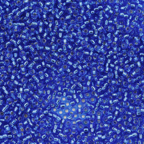 11SM474R: 11-0019R Miyuki Seed Bead 11/0 Sapphire Silver Lined - 25GM