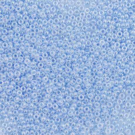 11SM672-TR: 11-0524 Miyuki Seed Bead 11/0 Sky Ceylon - 25GM