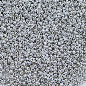 11SM812R: 11-1051R Miyuki Seed Bead 11/0 Silver Galvanized - 25GM