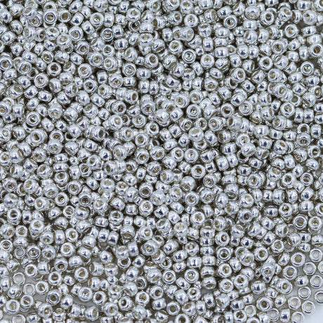 11SM812R: 11-1051R Miyuki Seed Bead 11/0 Silver Galvanized - 25GM