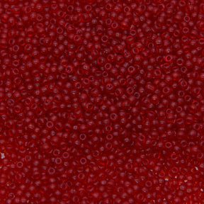 11SV100-19: Vintage Venetian Transparent Dark Dusty Red 11/0 250 Grams