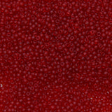 11SV100-19: VIN VEN TRNS Dark Dusty Red 11/0 250GM