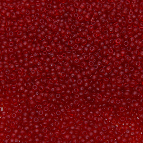 11SV100-19: VIN VEN TRNS Dark Dusty Red 11/0 250GM