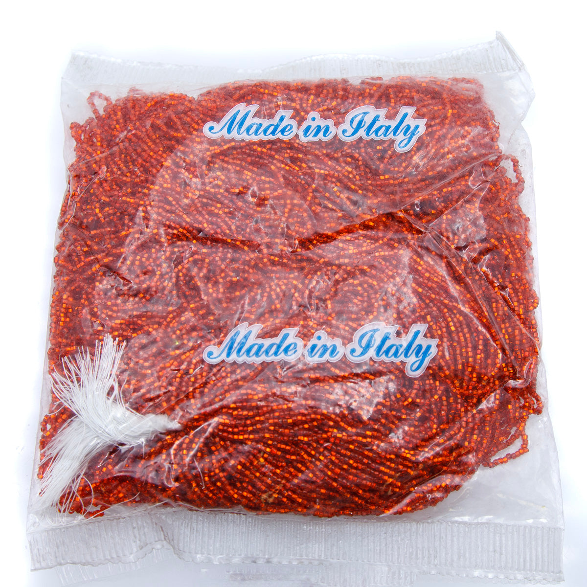 11SV100-23: Vintage Venetian Red 11/0 500 Gram Bundle Transparent S/L SQ-h