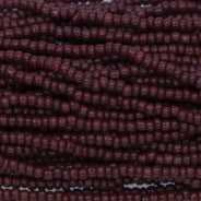 11SV100-50: Vintage Venetian Op Dark Maroon Red 11/0