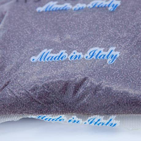 11SV100-55: Vintage Venetian Seed Bead Transparent Light Amethyst 11/0 - 250 Grams