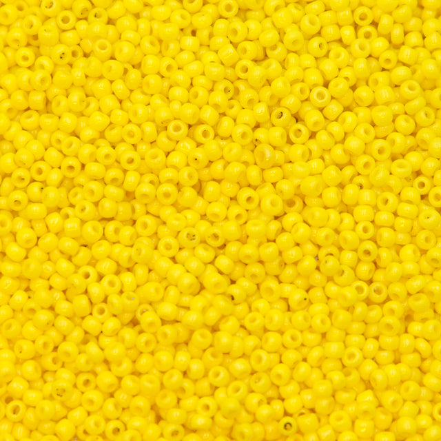 11SV122-4R: Vin Ven SB Opaque Yellow #4 11/0 - 50GM