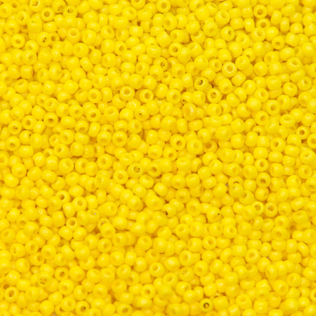 11SV122-4R: Vin Ven SB Opaque Yellow #4 11/0 - 50GM