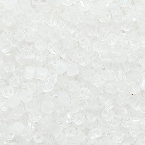 11SV212-C: Vintage Venetian Clear#1 Hex Cut 11/0 500 Grams