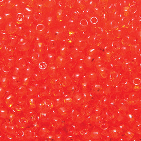 11SV236-3R: Vintage Venetian Transparent Red Orange #3 Square Hole 11/0 150 Gram Bag
