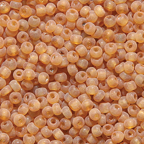 11SV253-21R: Vintage Venetian Transparent Gold #21 Frosted 11/0 50 Gram Bag