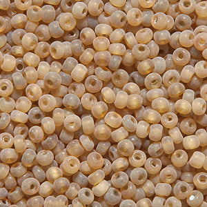 11SV253-23: Vintage Venetian Transparent Gold #23 Frosted 11/0 500 Grams