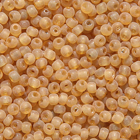 11SV253-27: Vintage Venetian Transparent Gold #27 Frosted 11/0 500 Grams