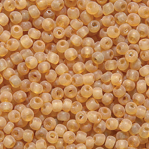 11SV253-27R: Vintage Venetian Transparent Gold #27 Frosted 11/0 150 Gram Bag