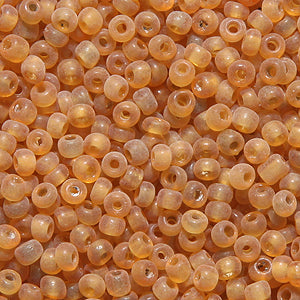 11SV253-32: Vintage Venetian Transparent Gold #32 Frosted 11/0 500 Grams