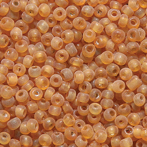 11SV253-32R: Vintage Venetian Transparent Gold #32 Frosted 11/0 150 Gram Bag