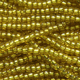 11SV426-S: Vintage Venetian S/L Green Yellow #4 11/0 500 Grams