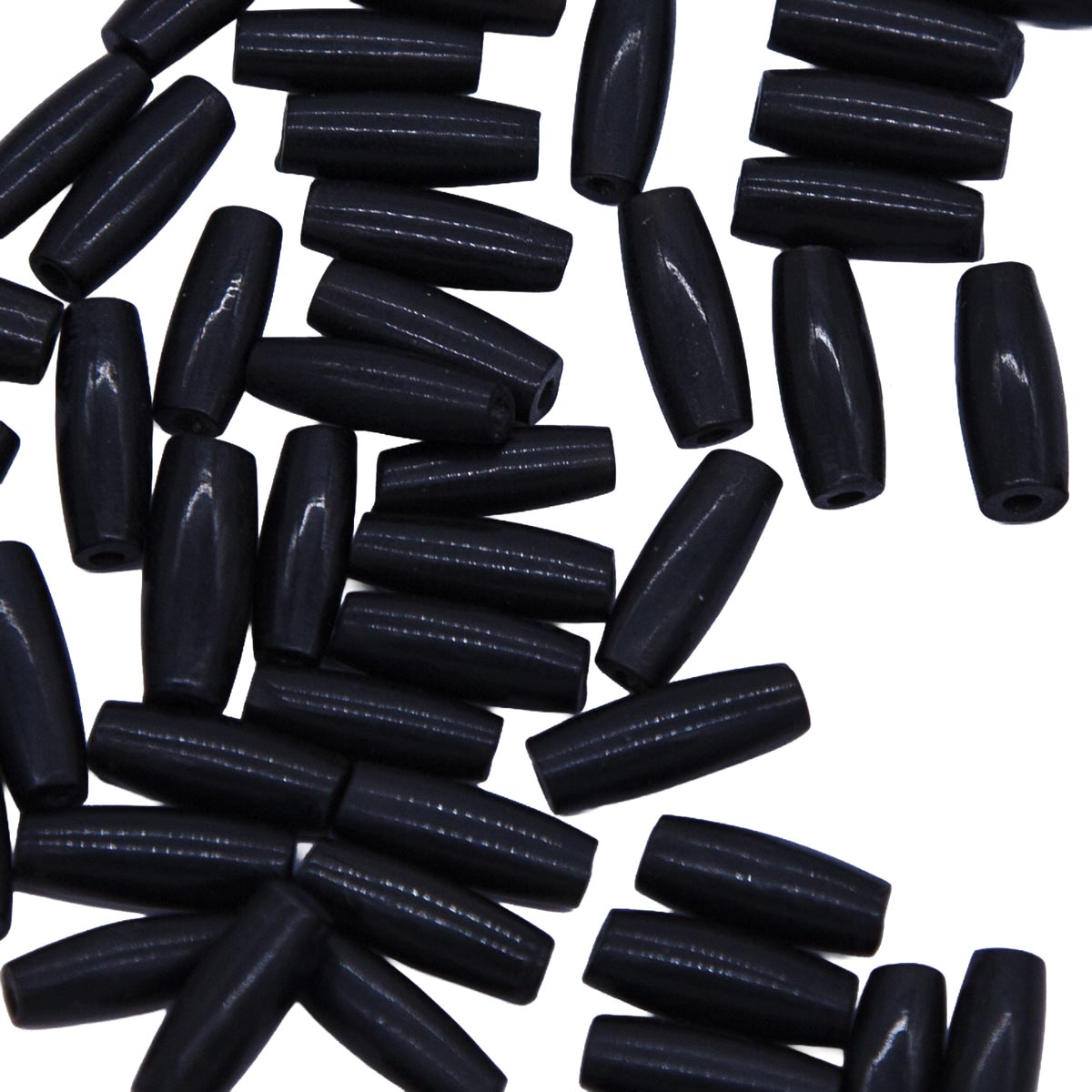 12HP109-T: Buffalo Horn Pipe 1/2 Inch 4-5mm Thin 50 Pieces