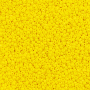 12SB126-L: CZ Seed Bead Deep Yellow 12/0 Loose