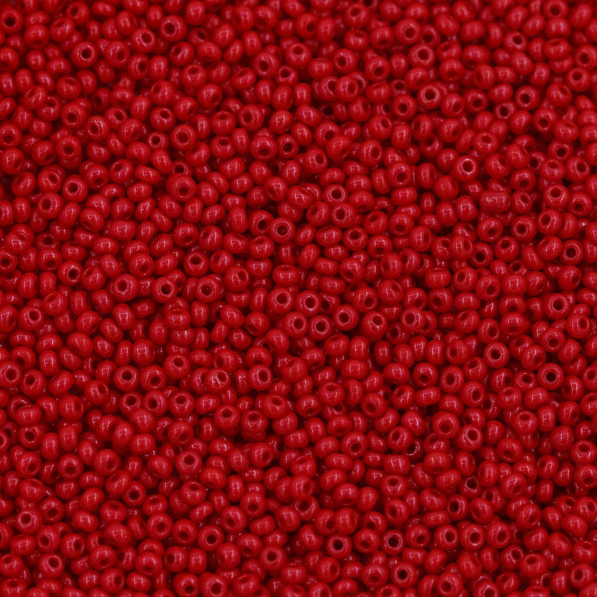12SB146-L: CZ Seed Bead Deep Red 12/0 Loose