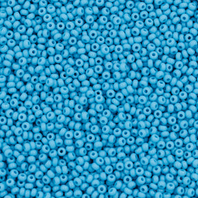 12SB164-L: CZ Seed Bead Turquoise Blue 12/0 Loose